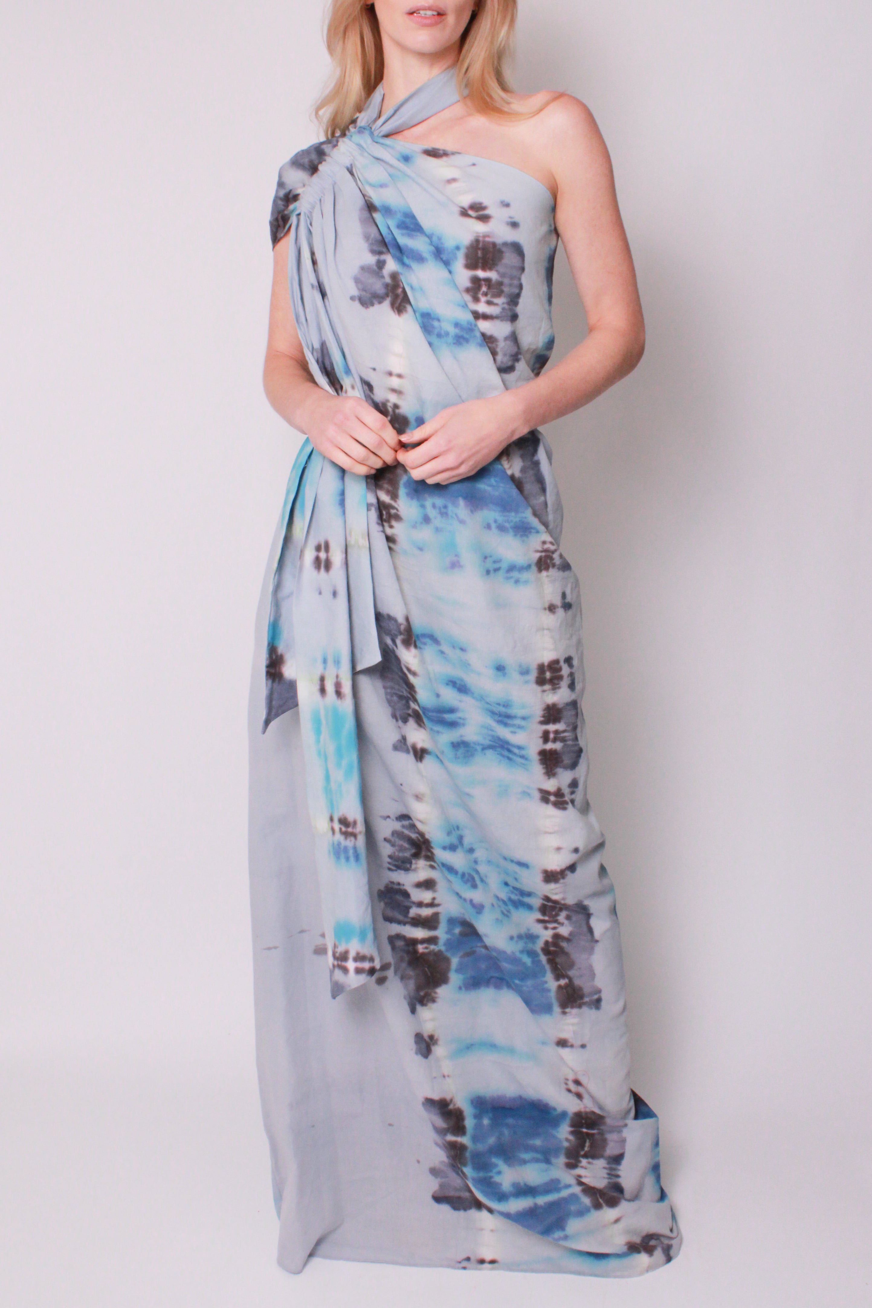 Scarf Maxi in Tidal Tie Dye Baja East