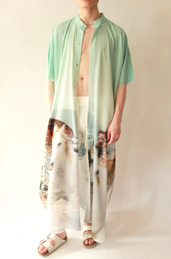 Kaftan Maxi in Big Sur Wild Horses
