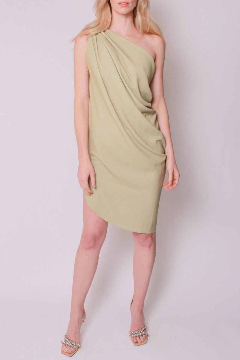 Cascade Dress In Sage