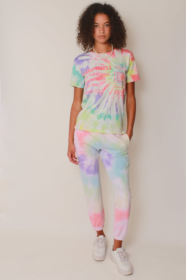 Boxing Sweat in Sour Candy Tie-Dye