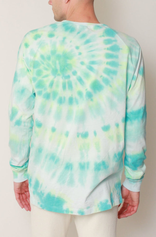 Hausamigos LS Tee in Tequila Daze Spiral Tie-Dye