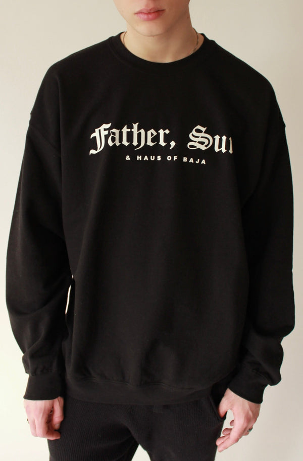 FATHER, SUN & HAUS OF BAJA CREW IN BLACK